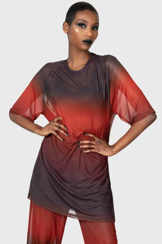 Unreal Trance Mesh Top sold by Killstar