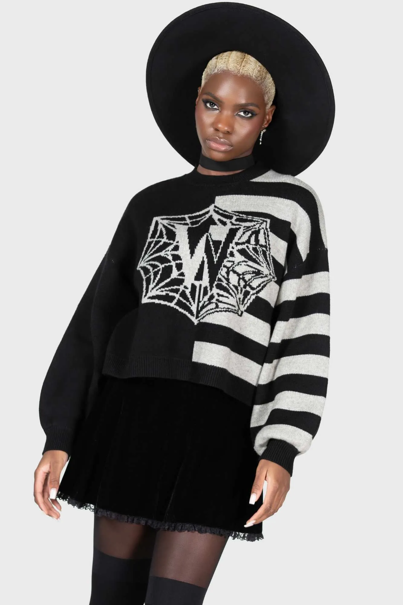 Death's Cold Embrace Sweater sold by Killstar