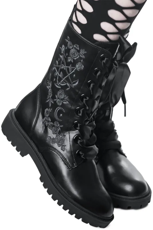 Enchanted Combat Boots sold by Killstar
