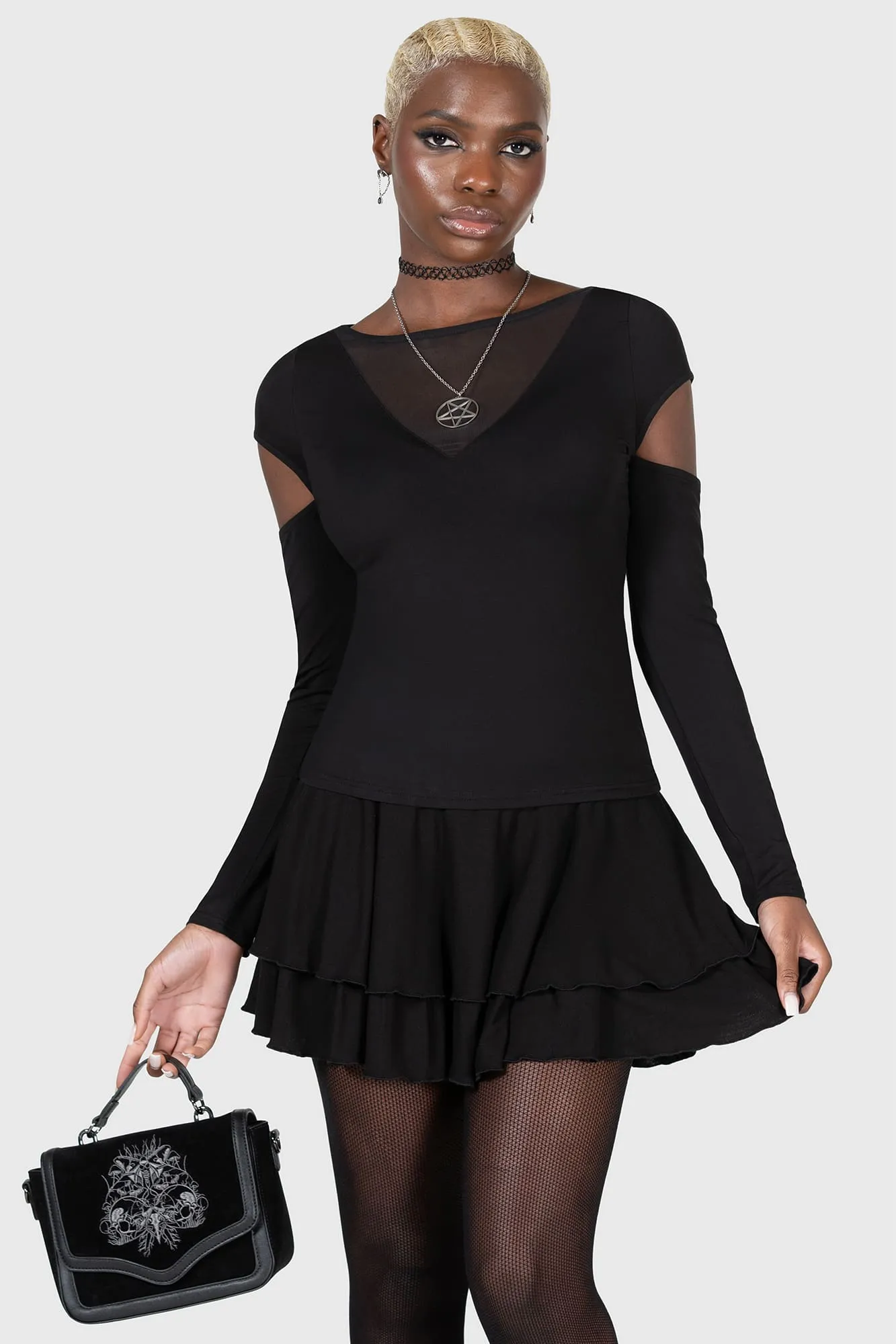 Devote Thee Top sold by Killstar product image thumbnail 2