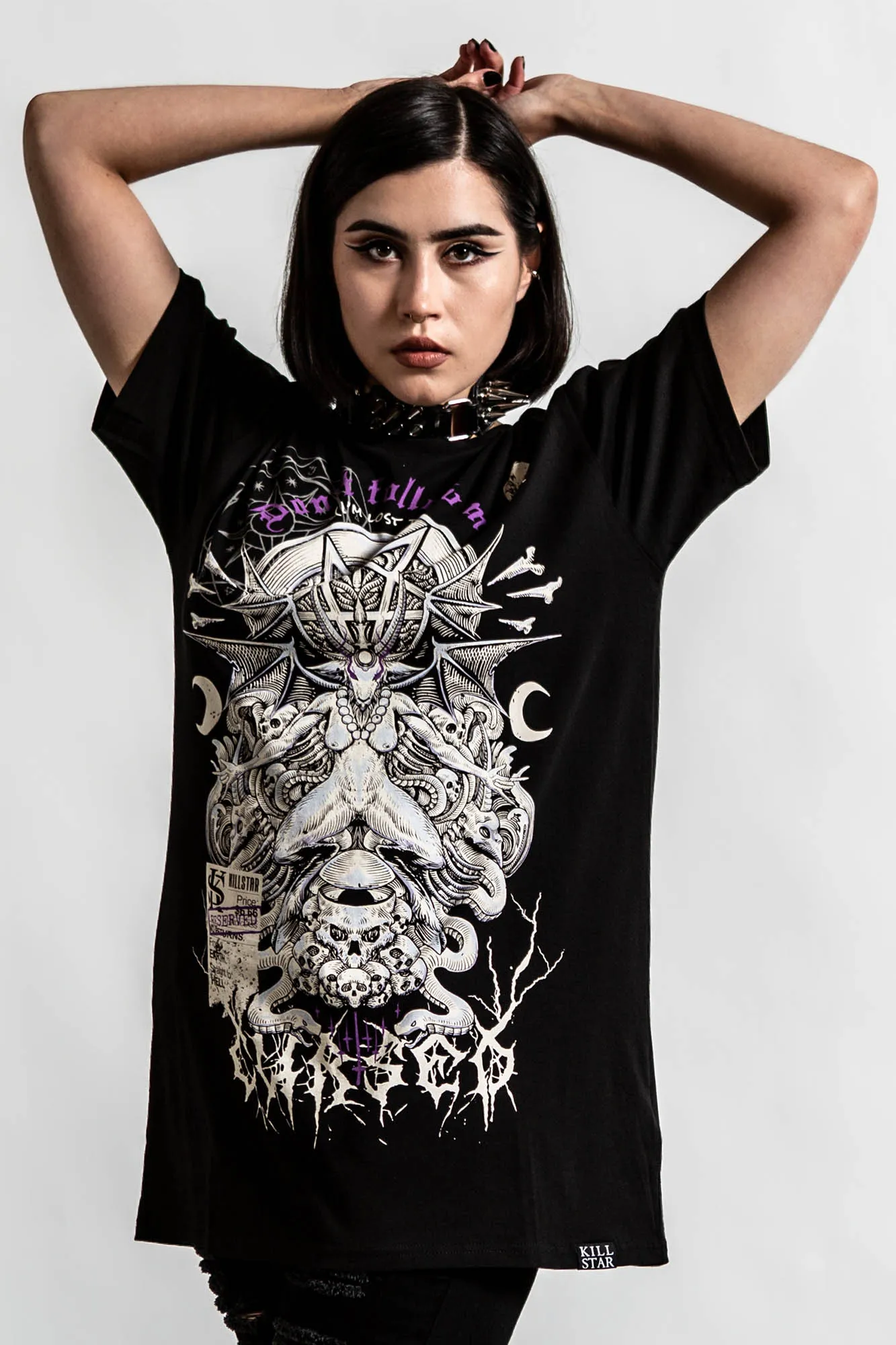 Cursed T-Shirt sold by Killstar product image thumbnail 3
