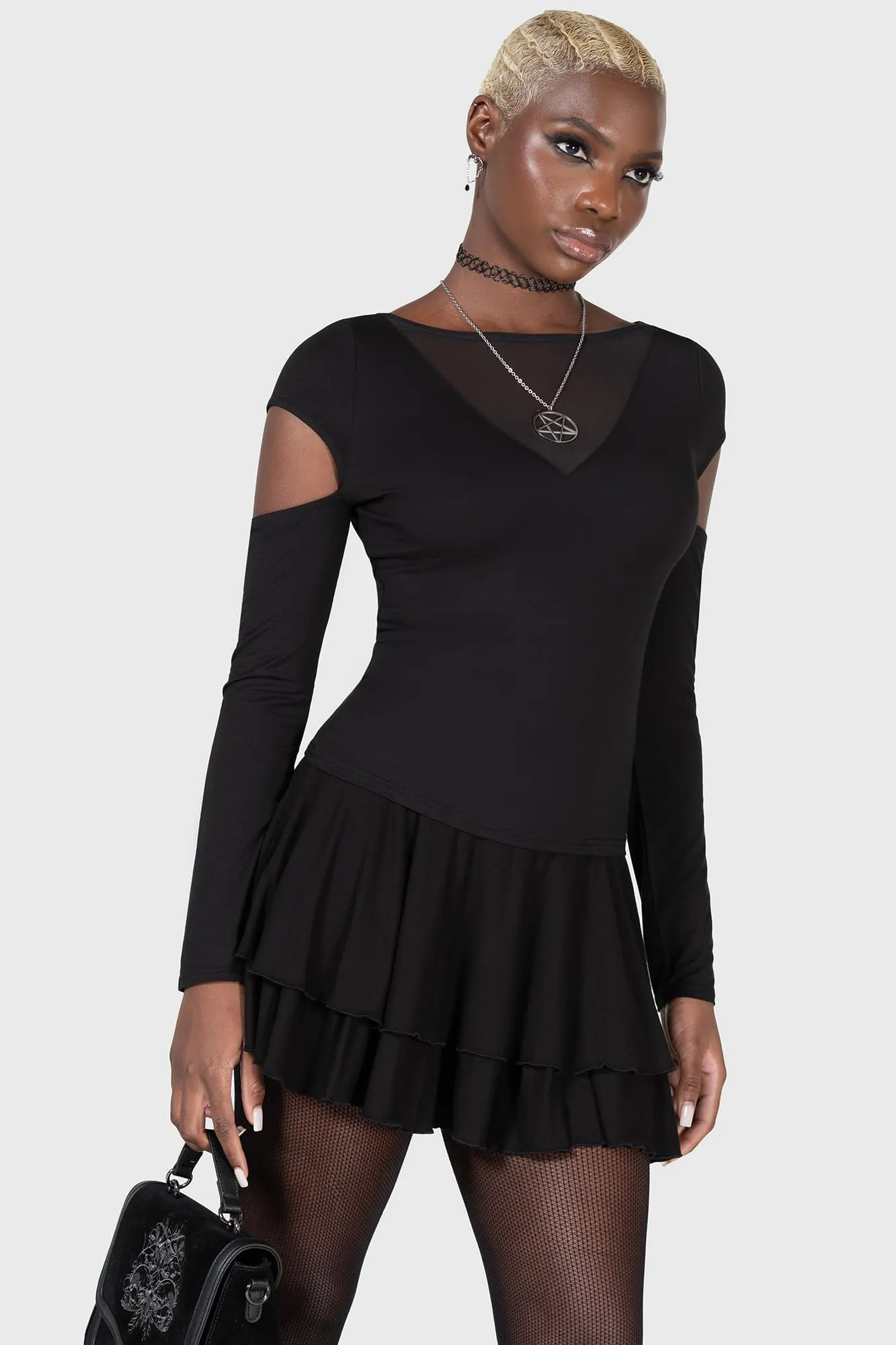 Devote Thee Top sold by Killstar product image thumbnail 3