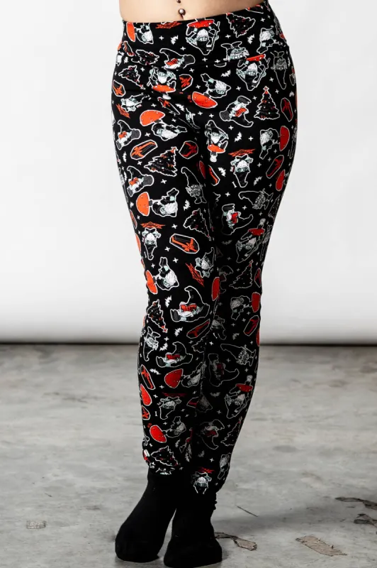 Gnomies Lounge Leggings made by Killstar