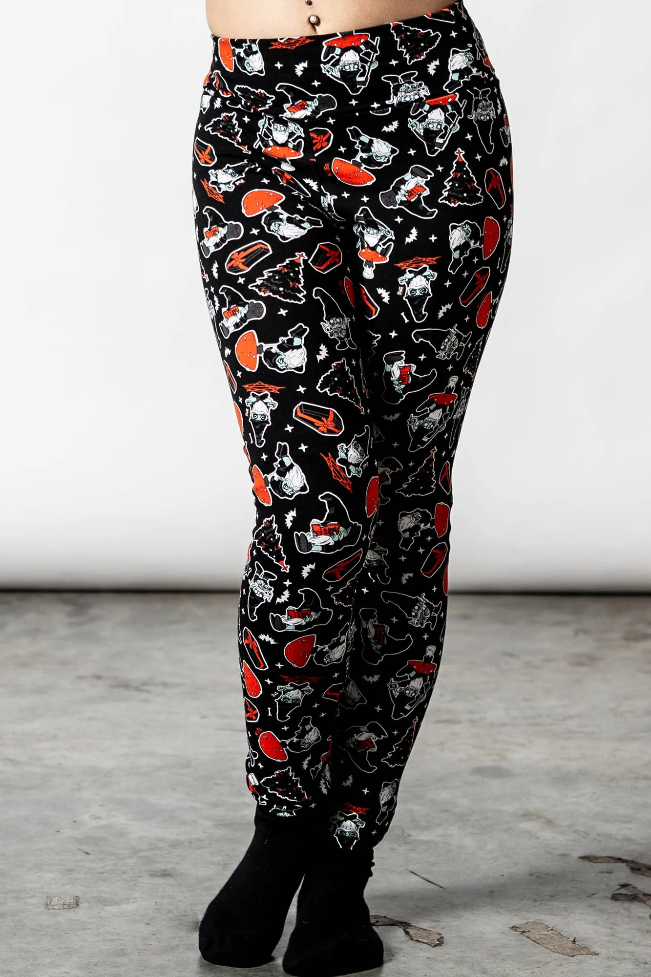 Gnomies Lounge Leggings sold by Killstar