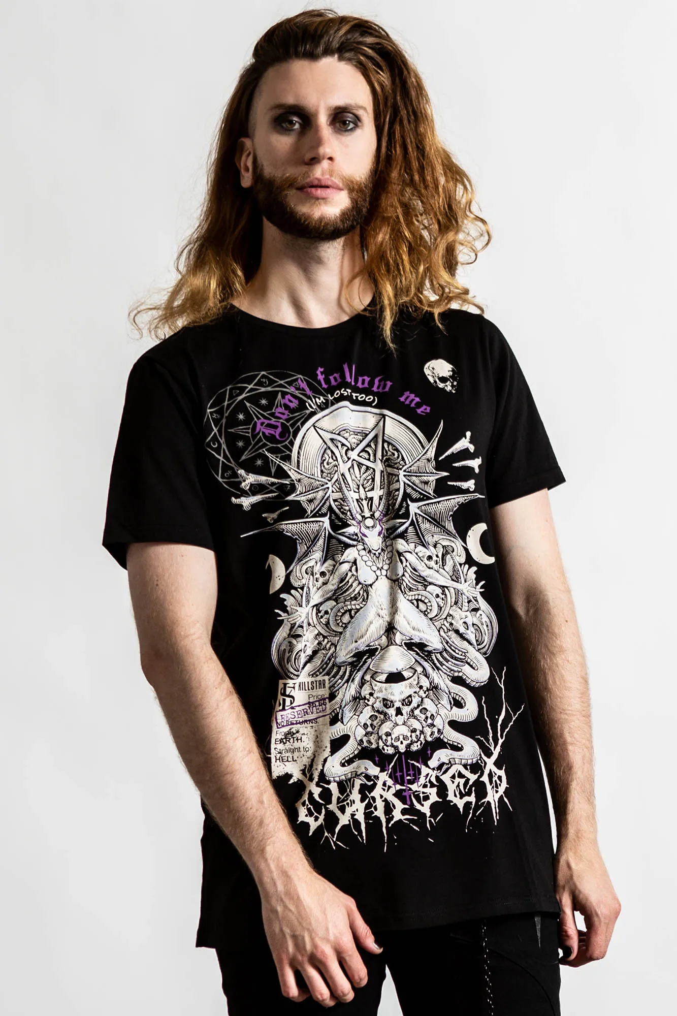 Cursed T-Shirt sold by Killstar product image thumbnail 2