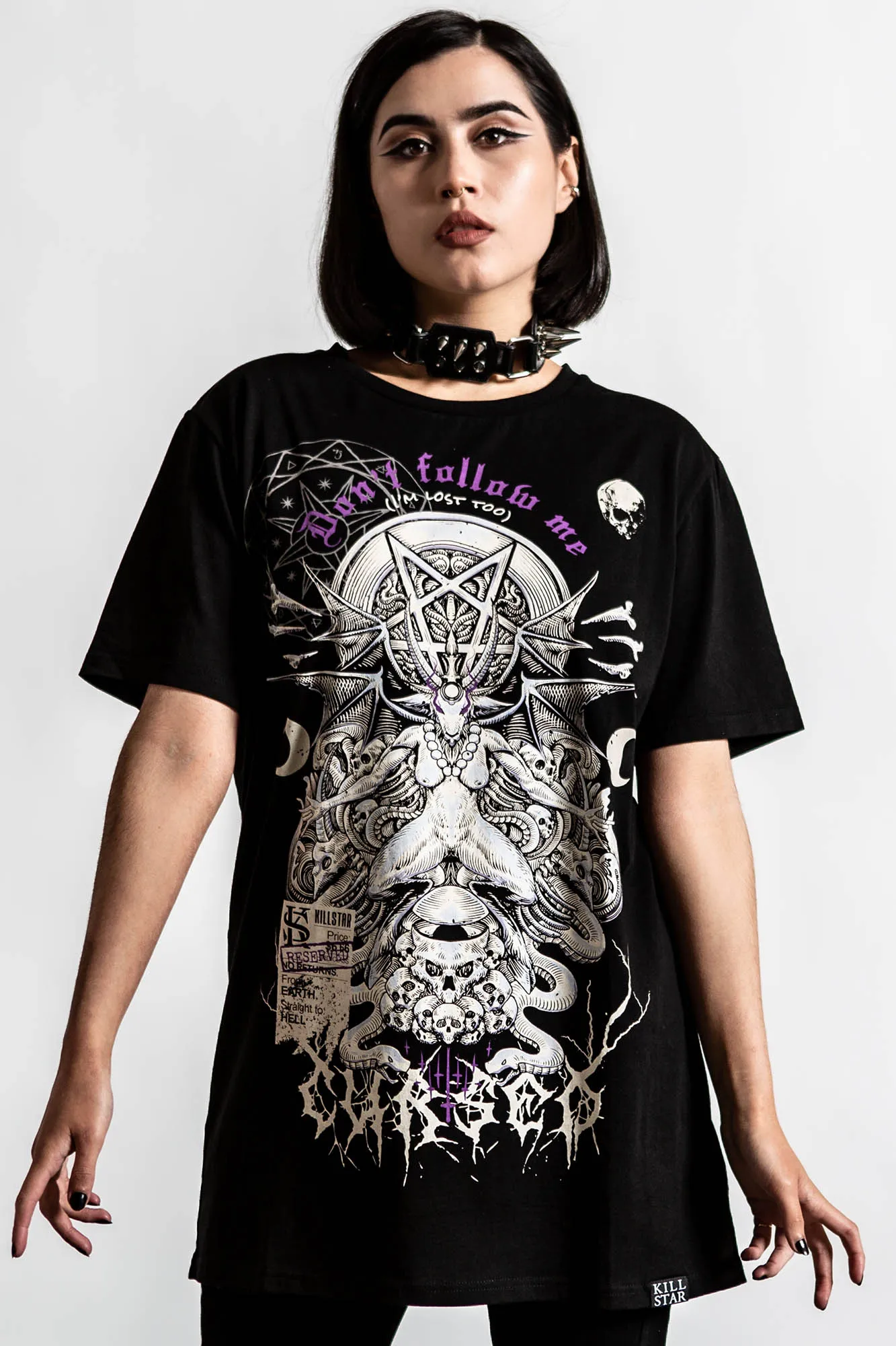 Cursed T-Shirt sold by Killstar