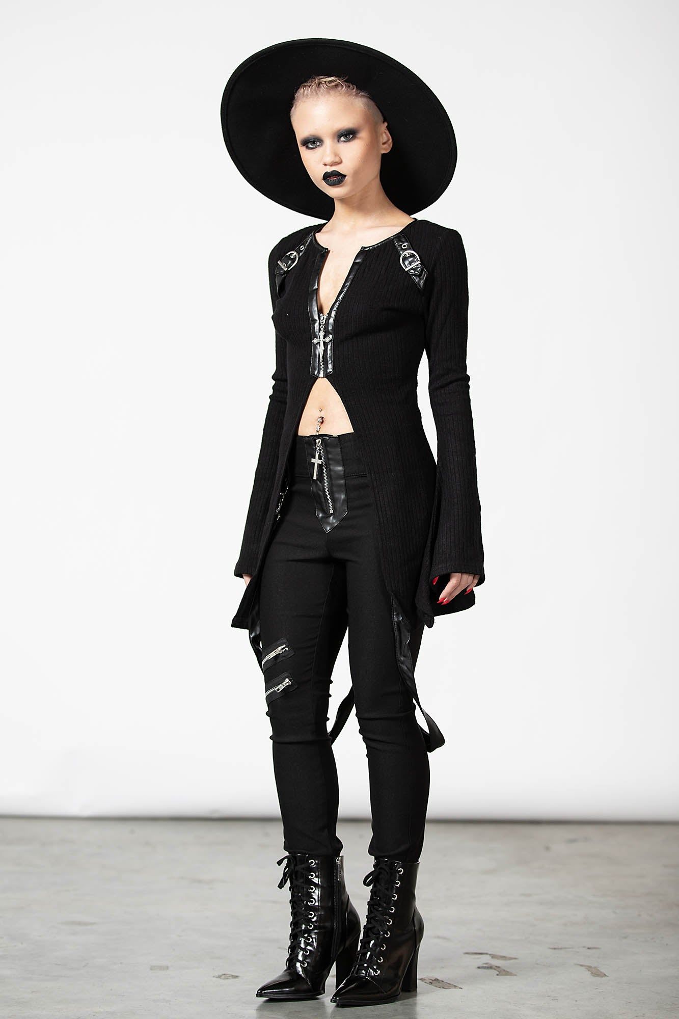 Scorpia Long Sleeve Top sold by Killstar product image thumbnail 6