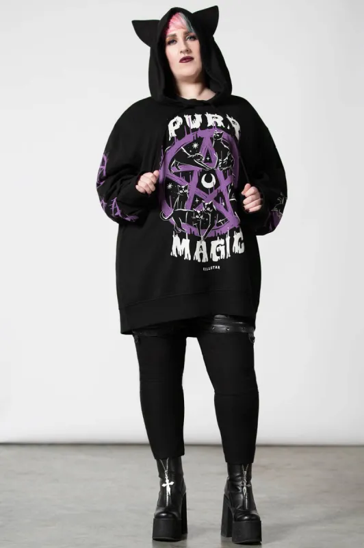 Purr Magic Kitty Hood [PLUS] Resurrect sold by Killstar