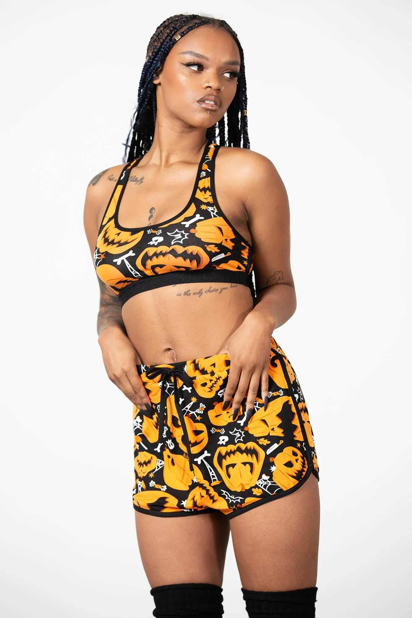 Bad Patch Racer Shorts sold by Killstar product image thumbnail 4