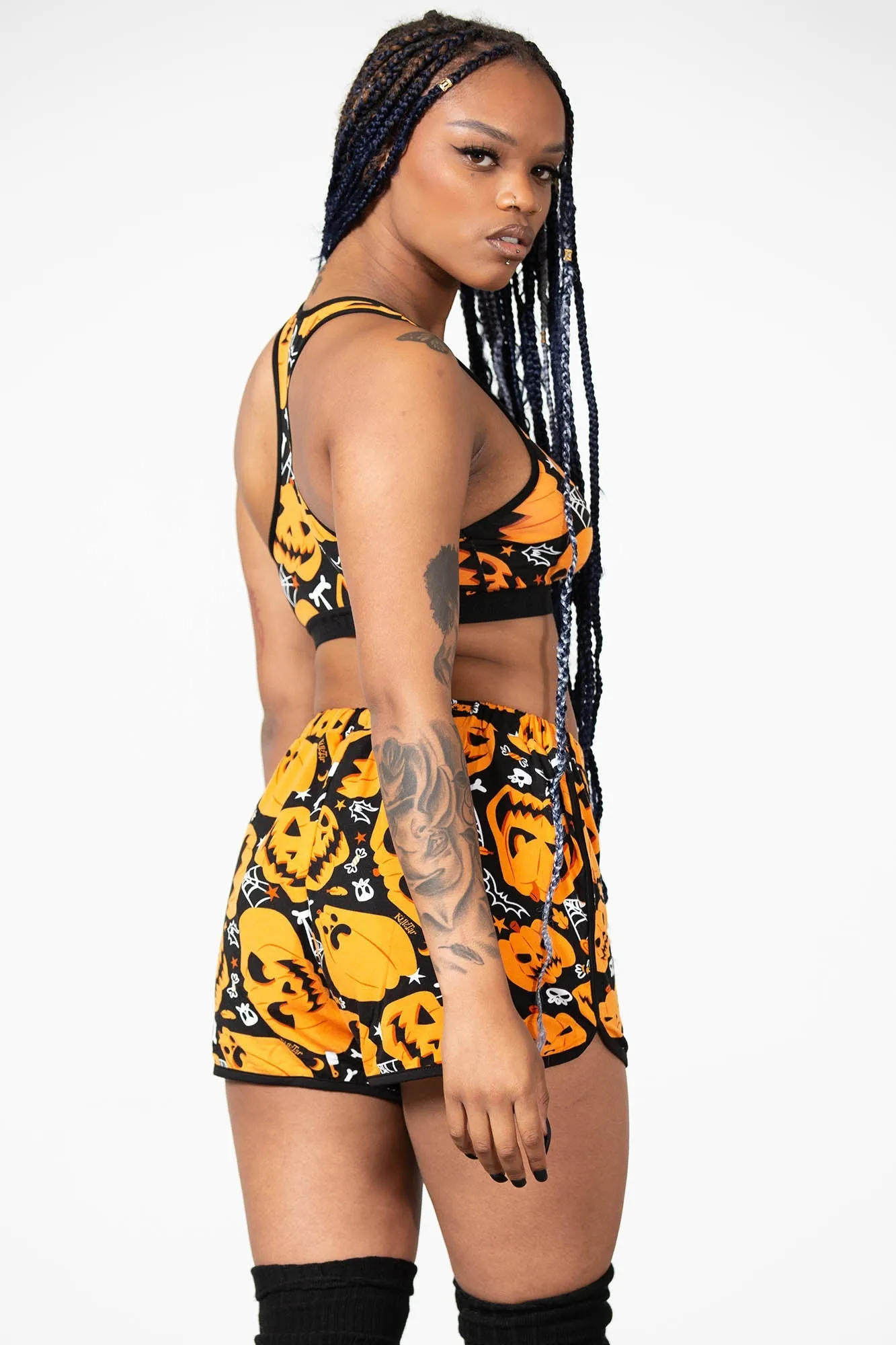 Bad Patch Racer Shorts sold by Killstar product image thumbnail 5