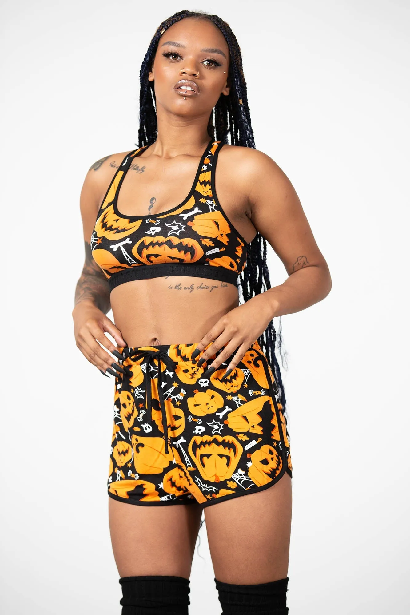 Bad Patch Racer Shorts sold by Killstar product image thumbnail 3