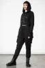 Ultraviolet Cropped Hoodie sold by Killstar