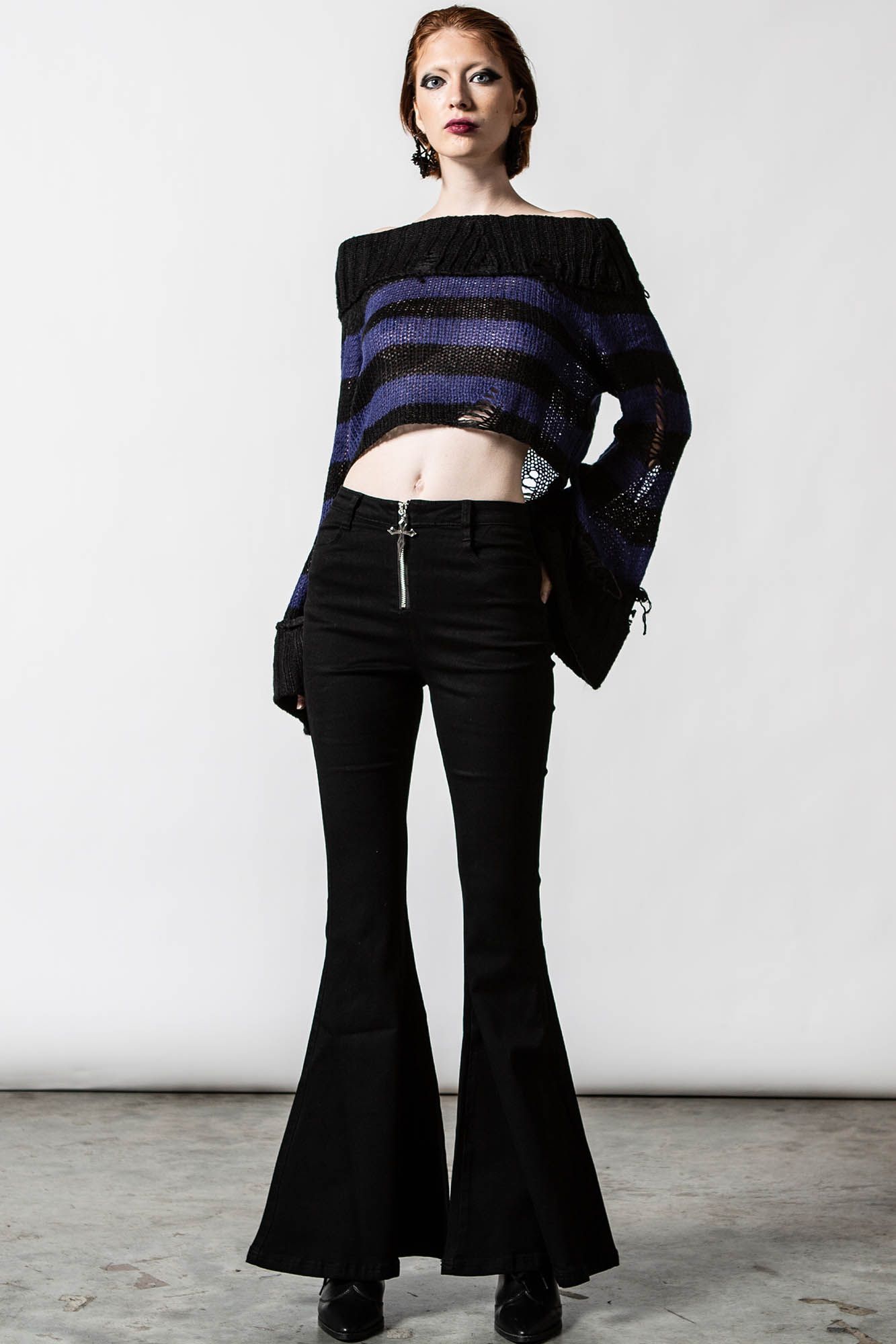Ether Knit Sweater sold by Killstar product image thumbnail 4