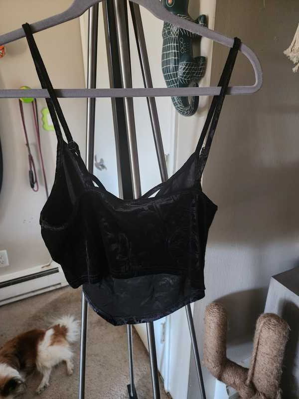 Blasphemia Strappy Top Resurrect sold by Killstar product image thumbnail 5