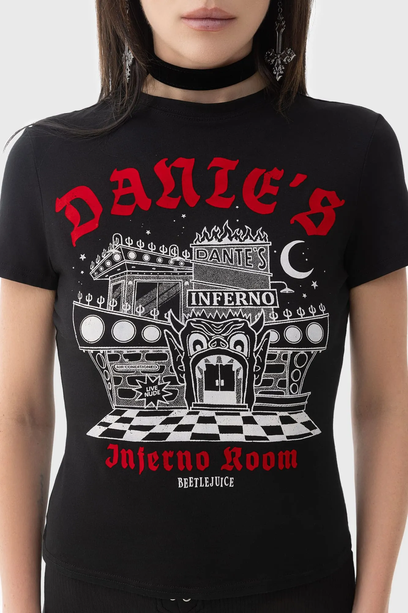 Dante's Inferno Fitted T-Shirt sold by Killstar product image thumbnail 4
