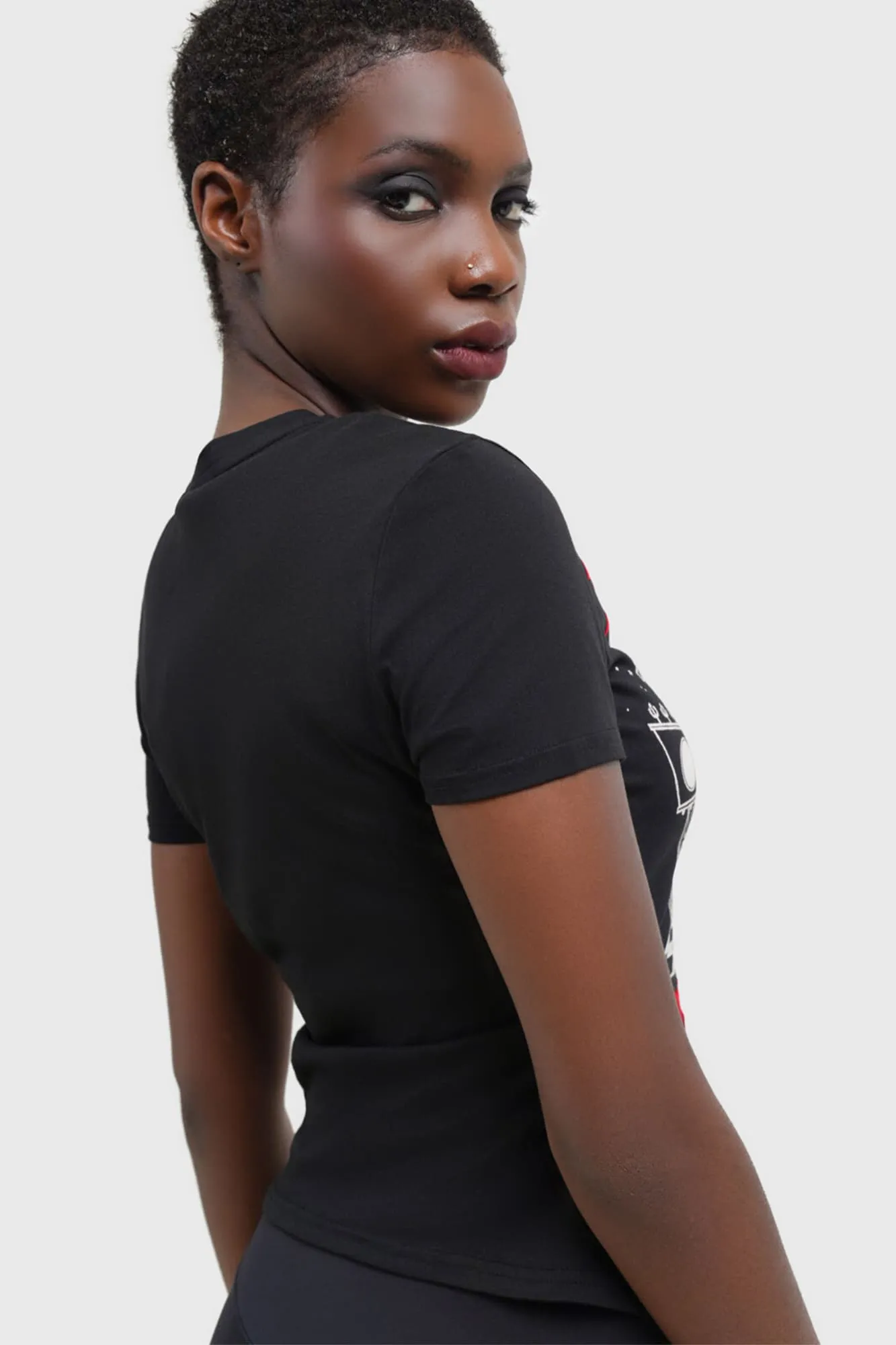 Dante's Inferno Fitted T-Shirt sold by Killstar product image thumbnail 2