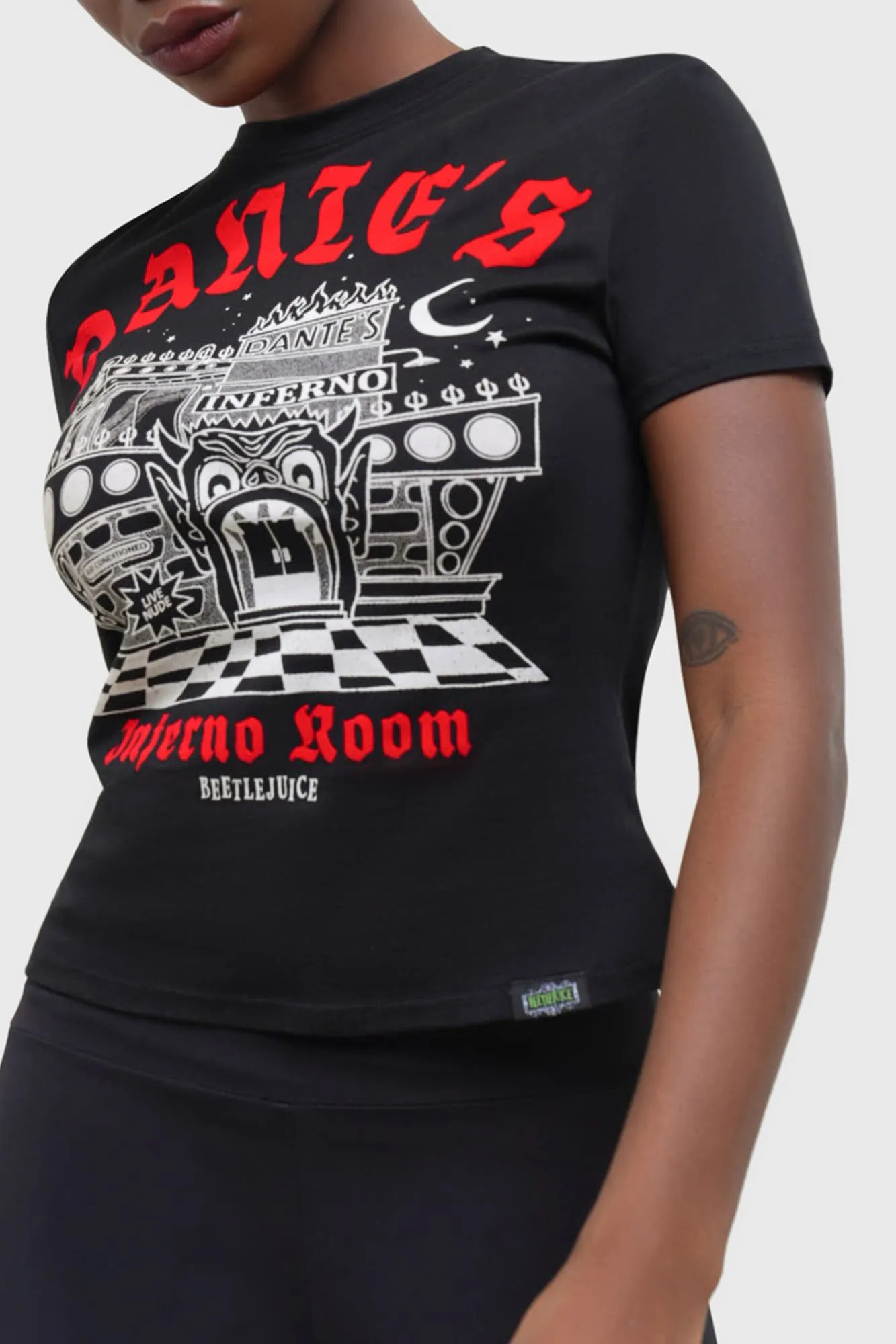 Dante's Inferno Fitted T-Shirt sold by Killstar product image thumbnail 3