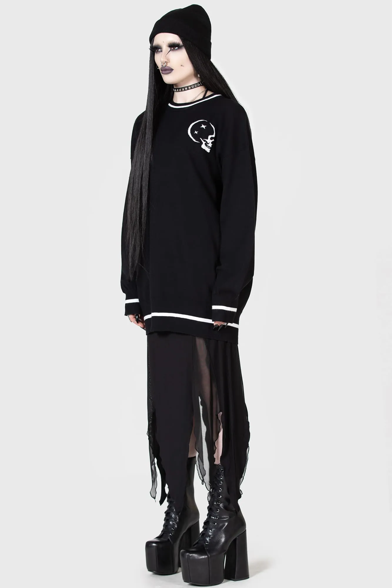 Midnight Games Sweater sold by Killstar product image thumbnail 2