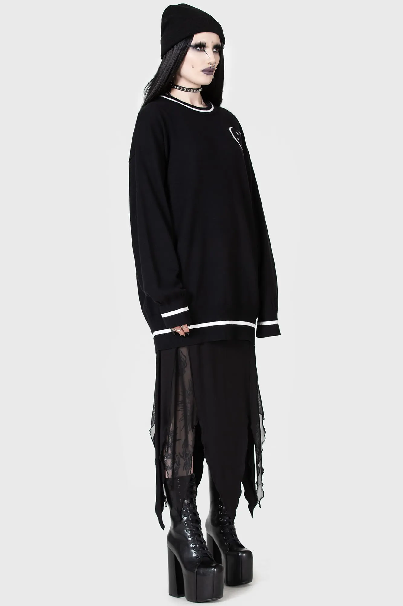 Midnight Games Sweater sold by Killstar product image thumbnail 3