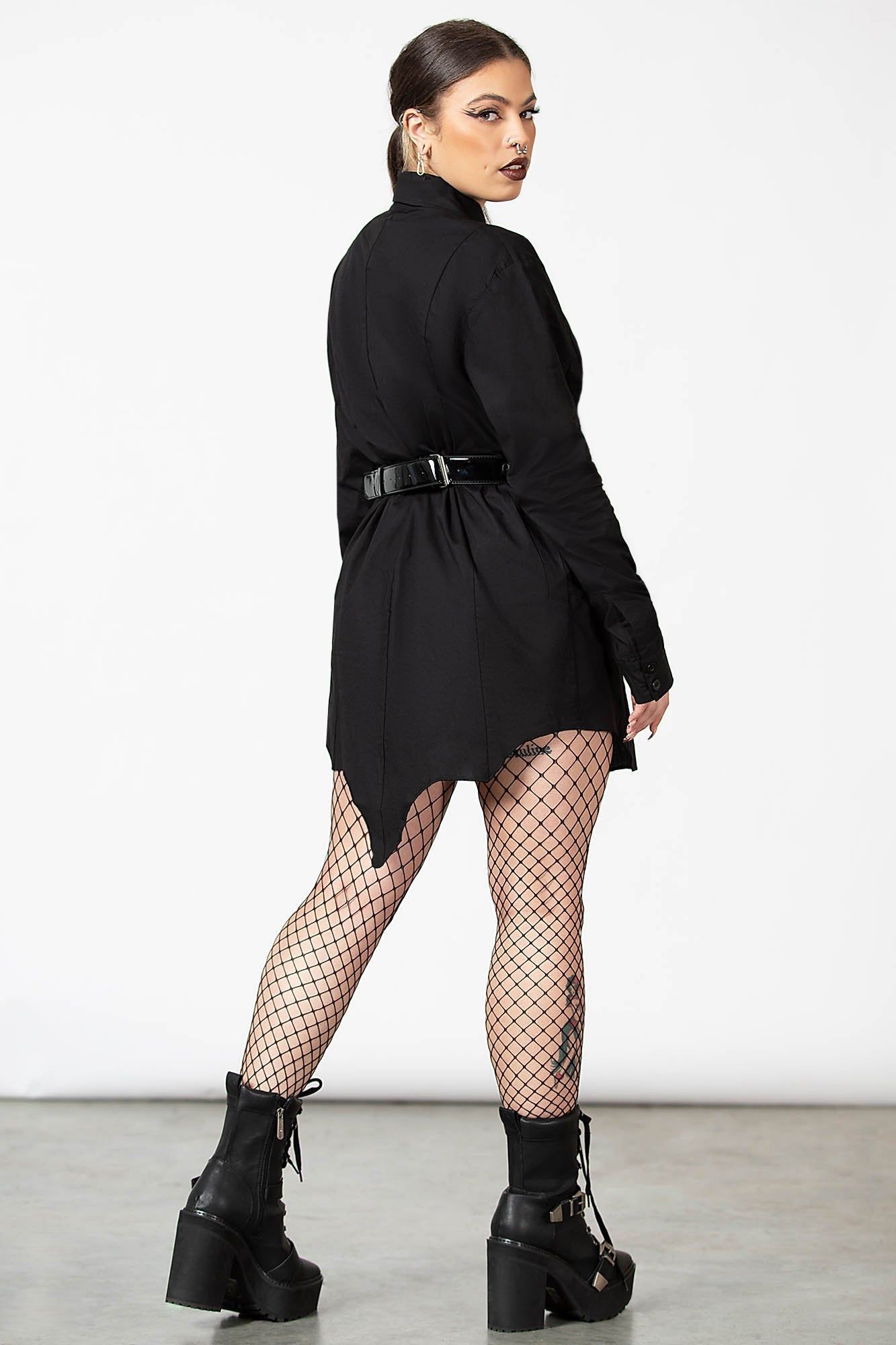 Blood Kin Longline Shirt Resurrect sold by Killstar product image thumbnail 2