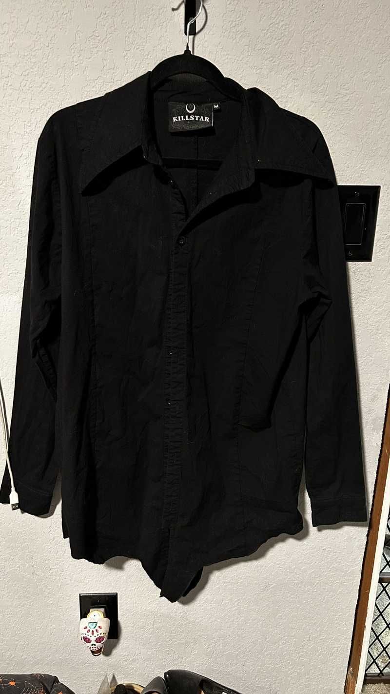 Blood Kin Longline Shirt Resurrect sold by Killstar product image thumbnail 12