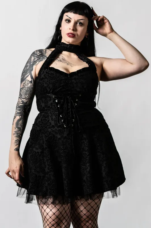 Ghoulish Party Dress sold by Killstar