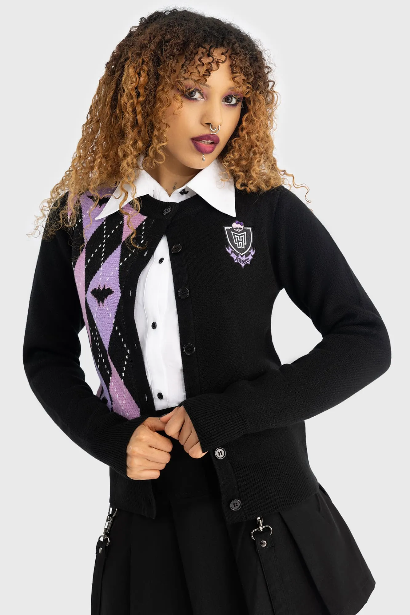 Fright On Cardigan sold by Killstar product image thumbnail 3