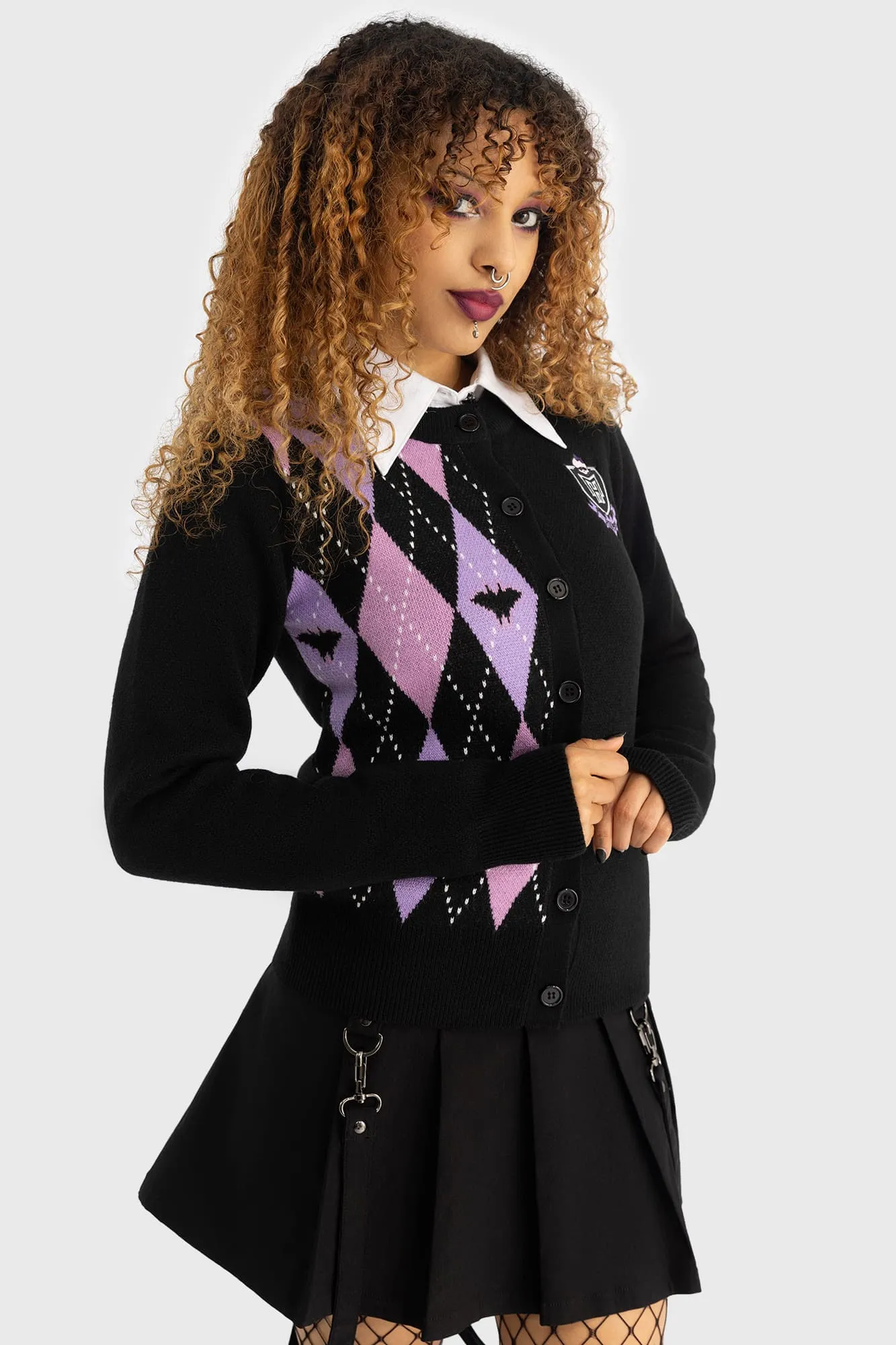 Fright On Cardigan sold by Killstar
