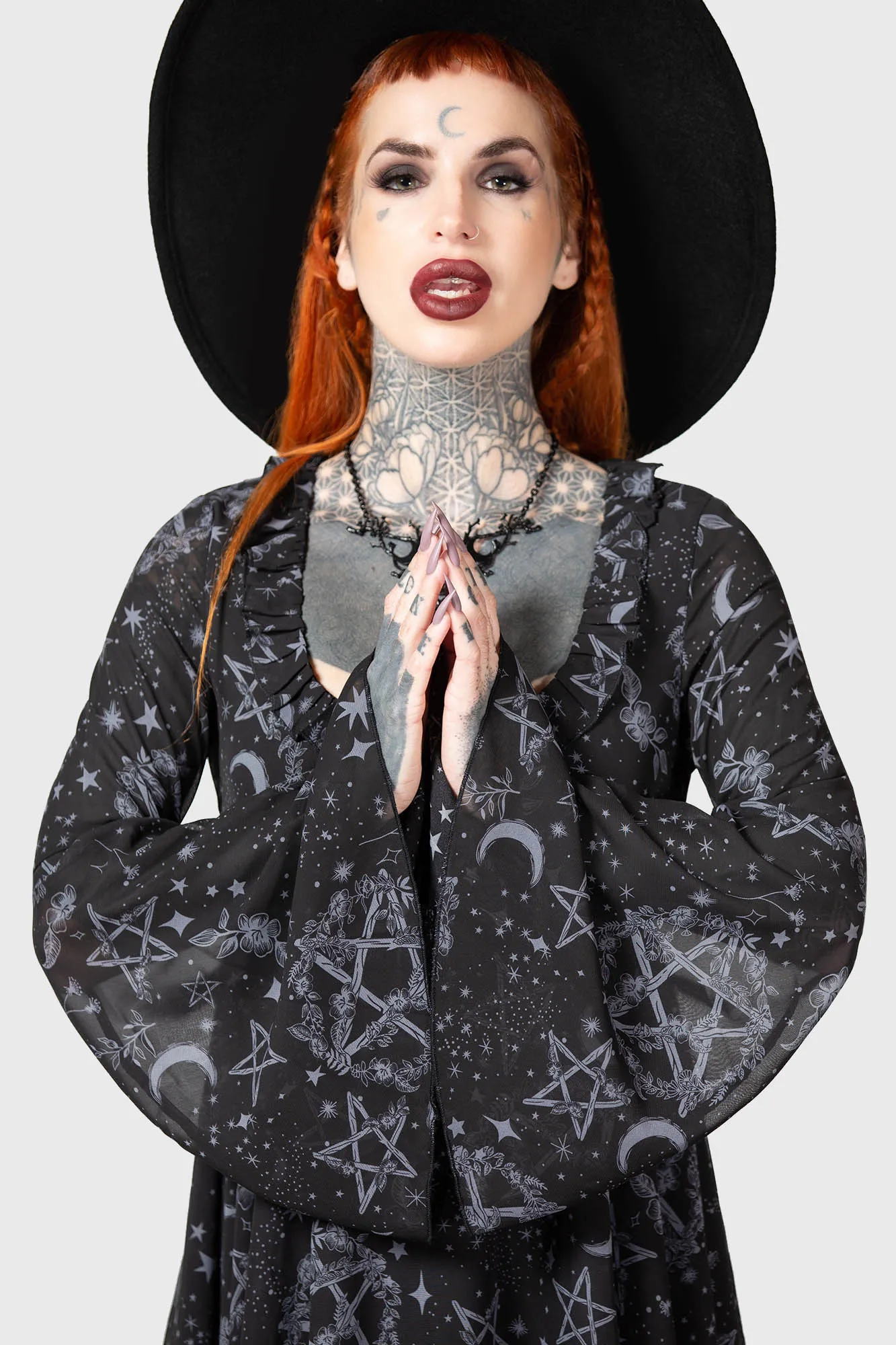 Astral Willow Dress sold by Killstar product image thumbnail 5
