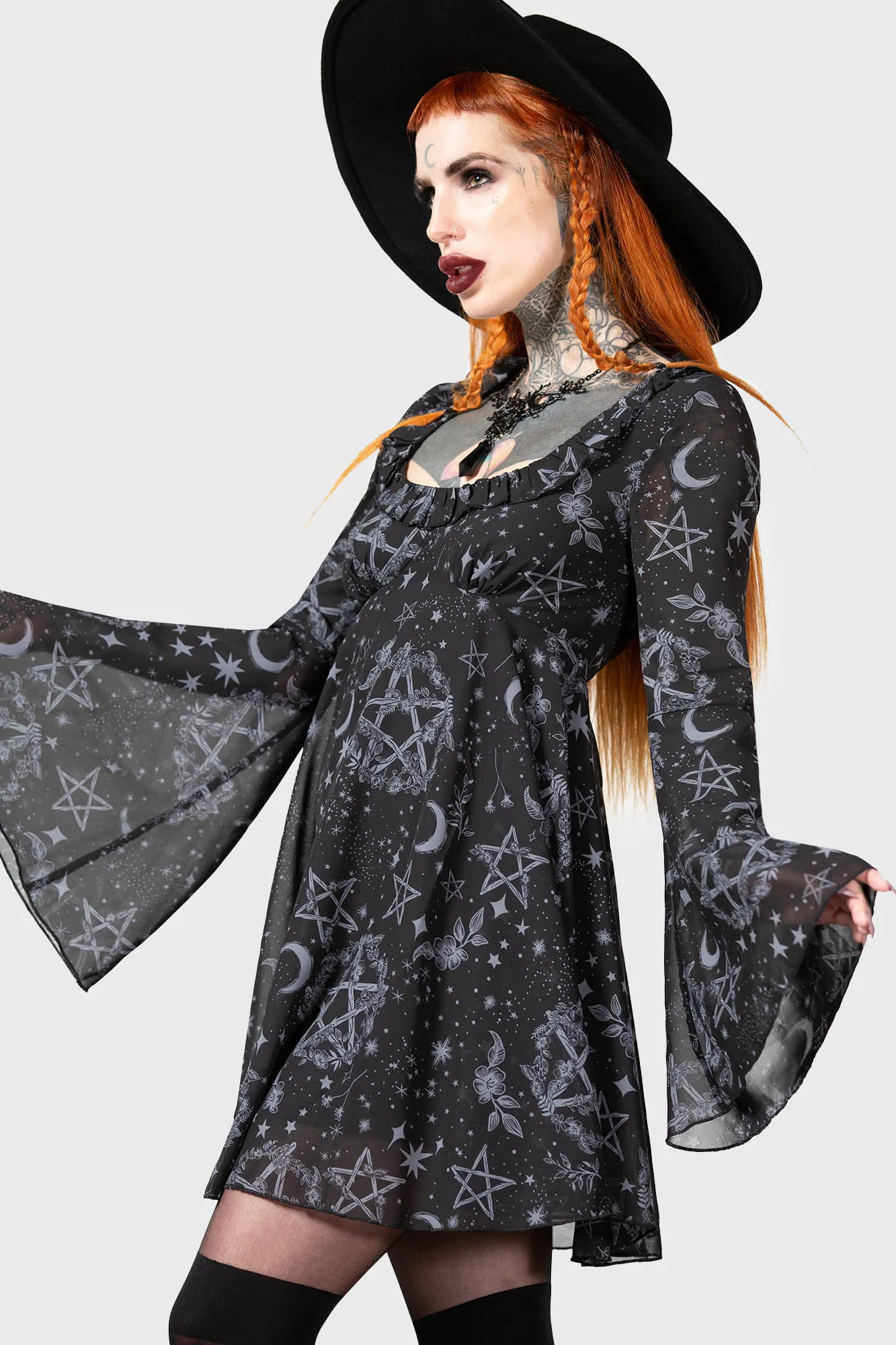 Astral Willow Dress sold by Killstar product image thumbnail 4