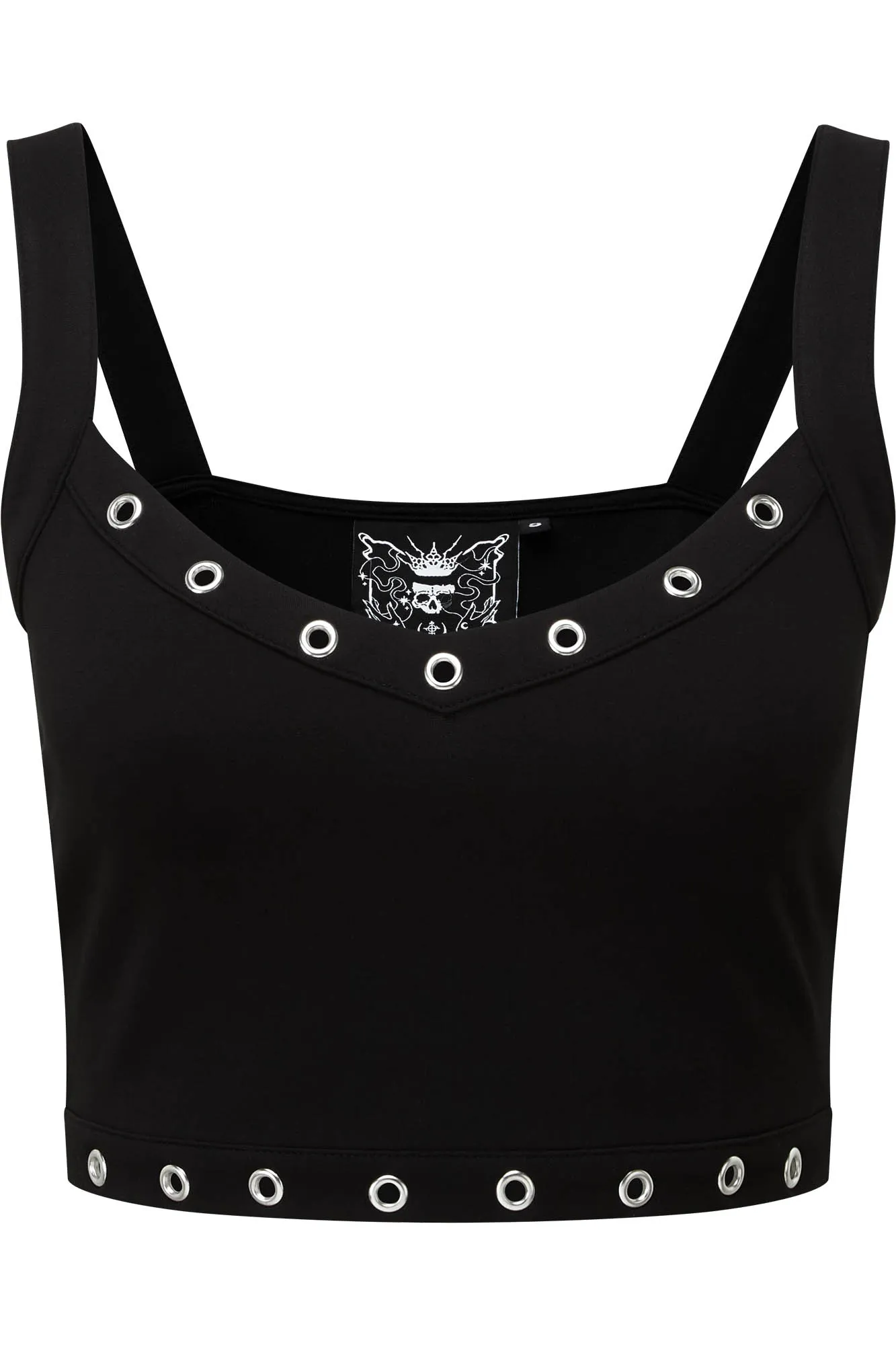 Scene Rivet Top sold by Killstar product image thumbnail 4