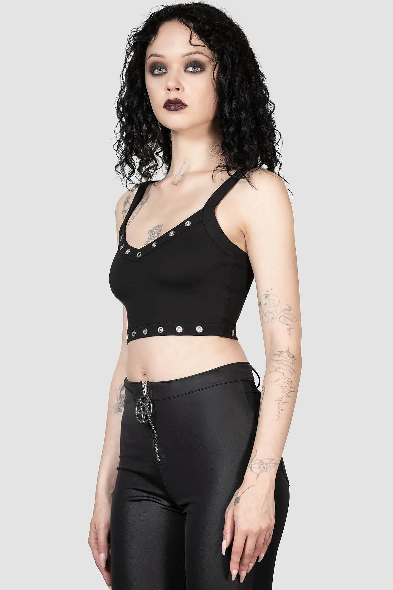 Scene Rivet Top sold by Killstar product image thumbnail 3