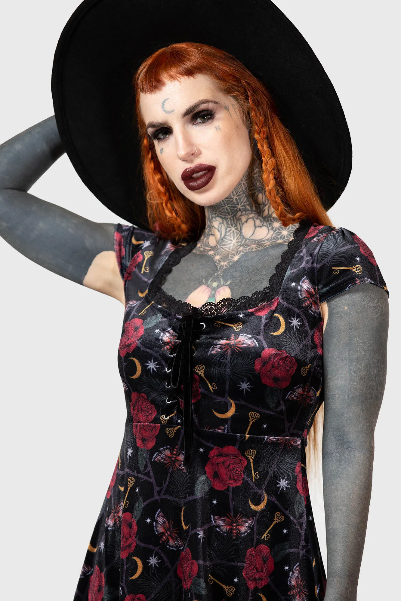 Morgaine Dress sold by Killstar product image thumbnail 4