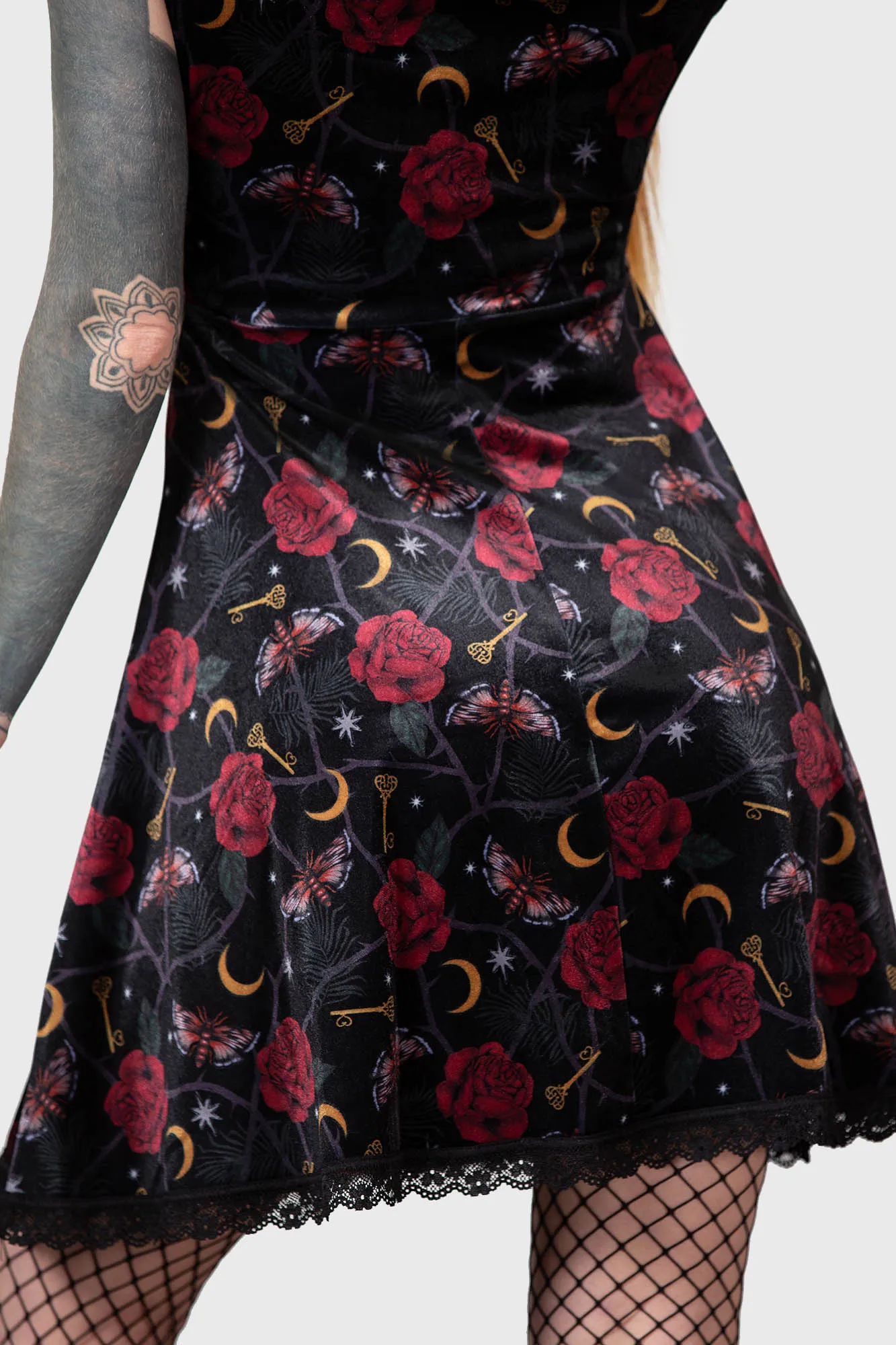 Morgaine Dress sold by Killstar product image thumbnail 5