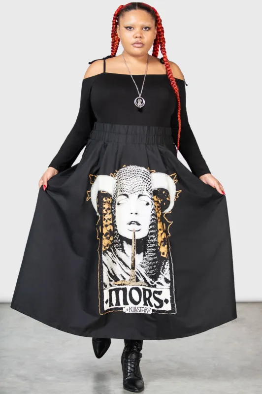 Wassail Maxi Skirt [PLUS] sold by Killstar