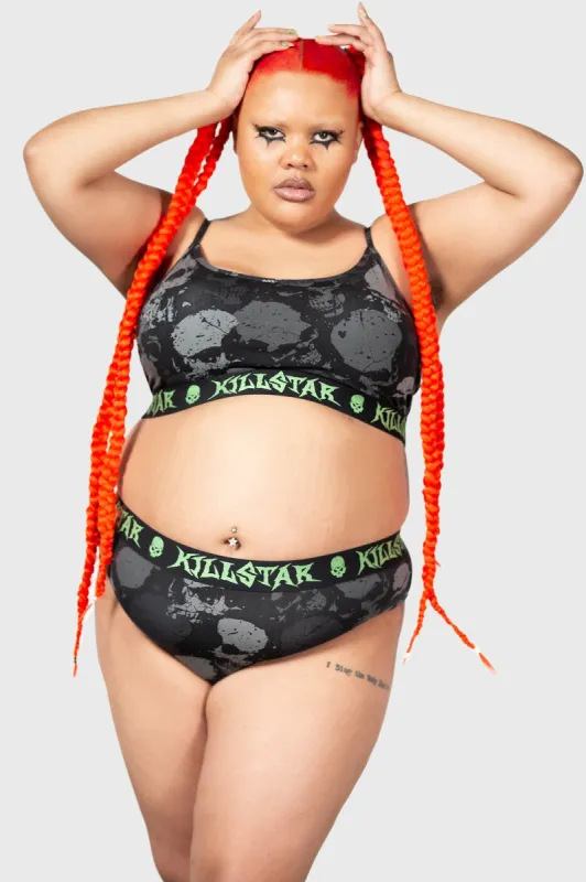 Tzompantli Panty [PLUS] sold by Killstar