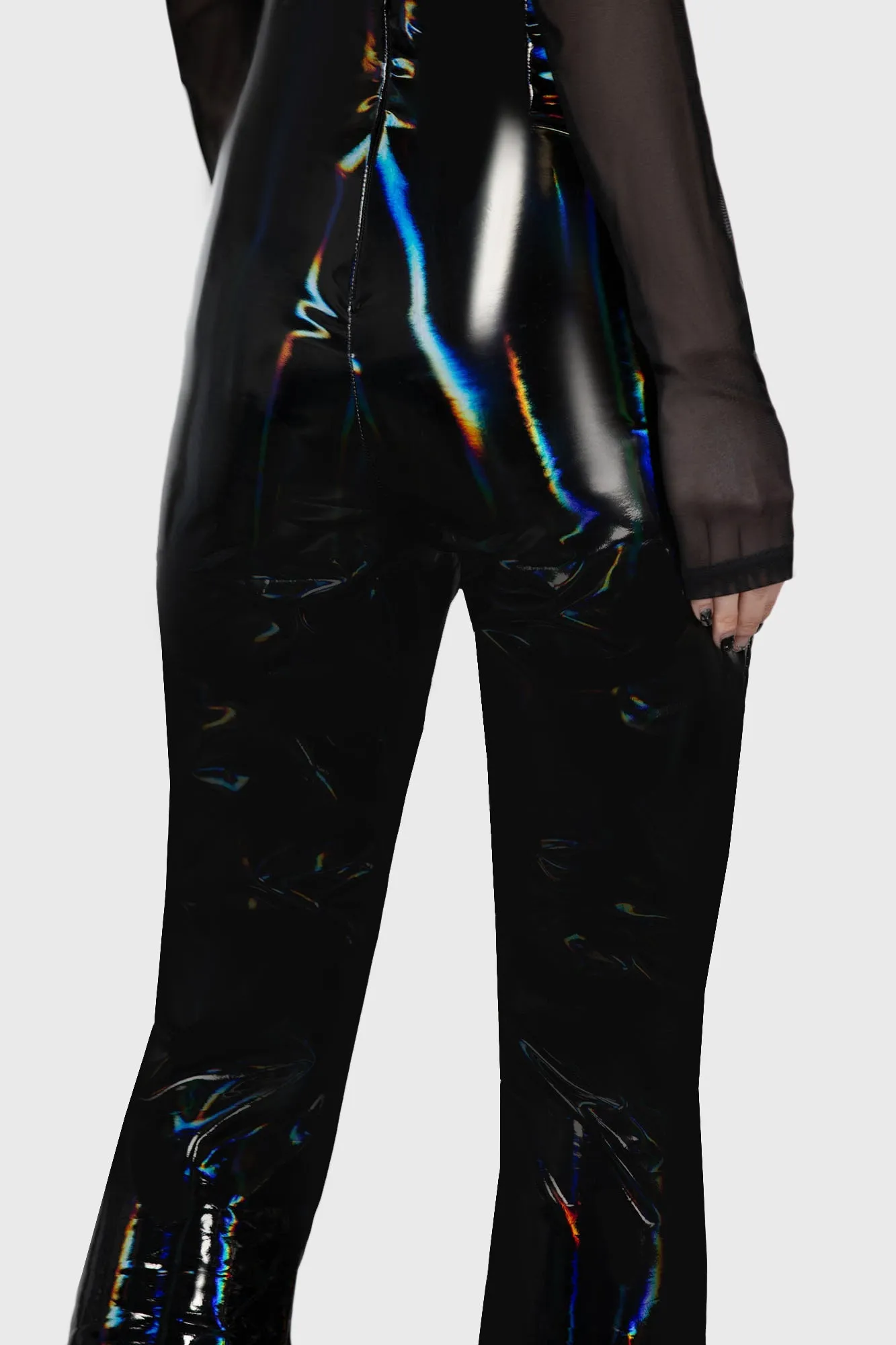 Rainbow A'Blaze Trousers sold by Killstar product image thumbnail 4