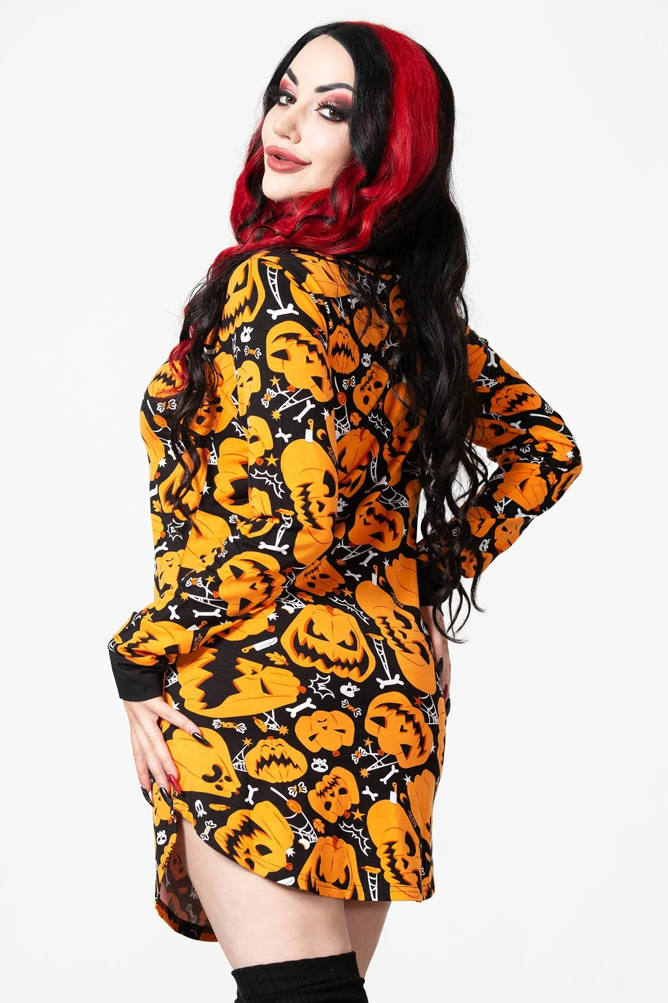 Night Harvest Henley Dress sold by Killstar product image thumbnail 2