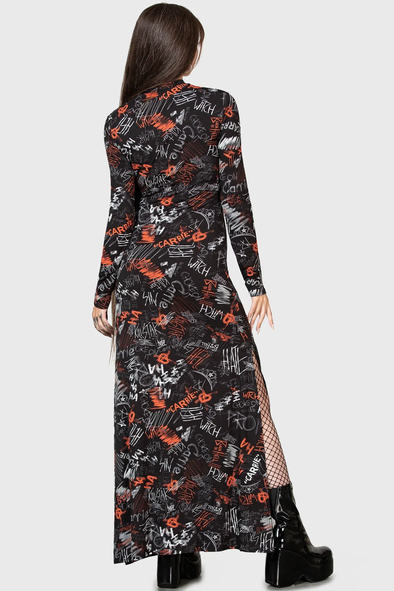 Carrie Maxi Dress sold by Killstar product image thumbnail 5