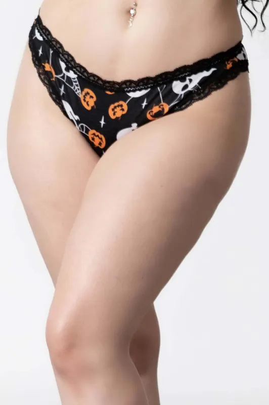 Haunted Pumpkin Panty sold by Killstar