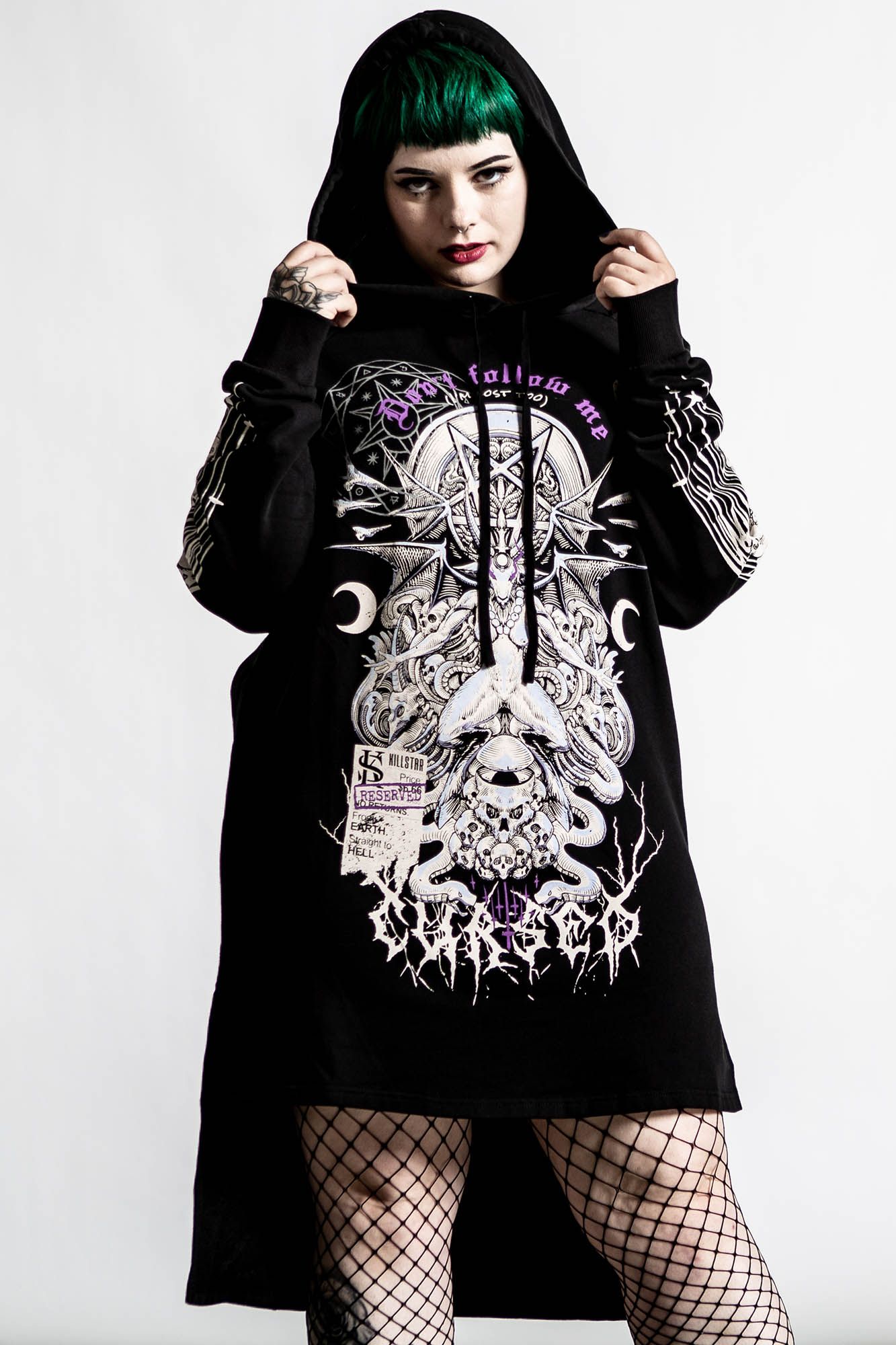 Cursed Hoodie sold by Killstar