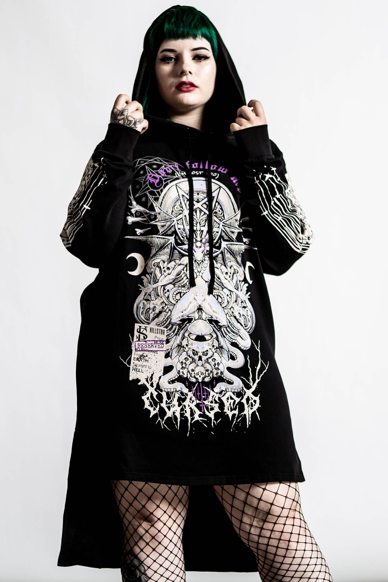Cursed Hoodie sold by Killstar product image thumbnail 2