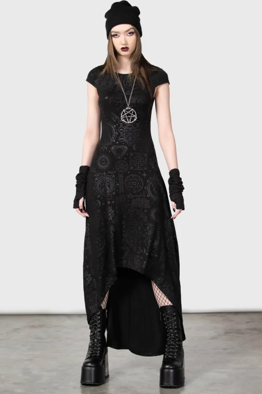 Deadly Dana Maxi Dress sold by Killstar