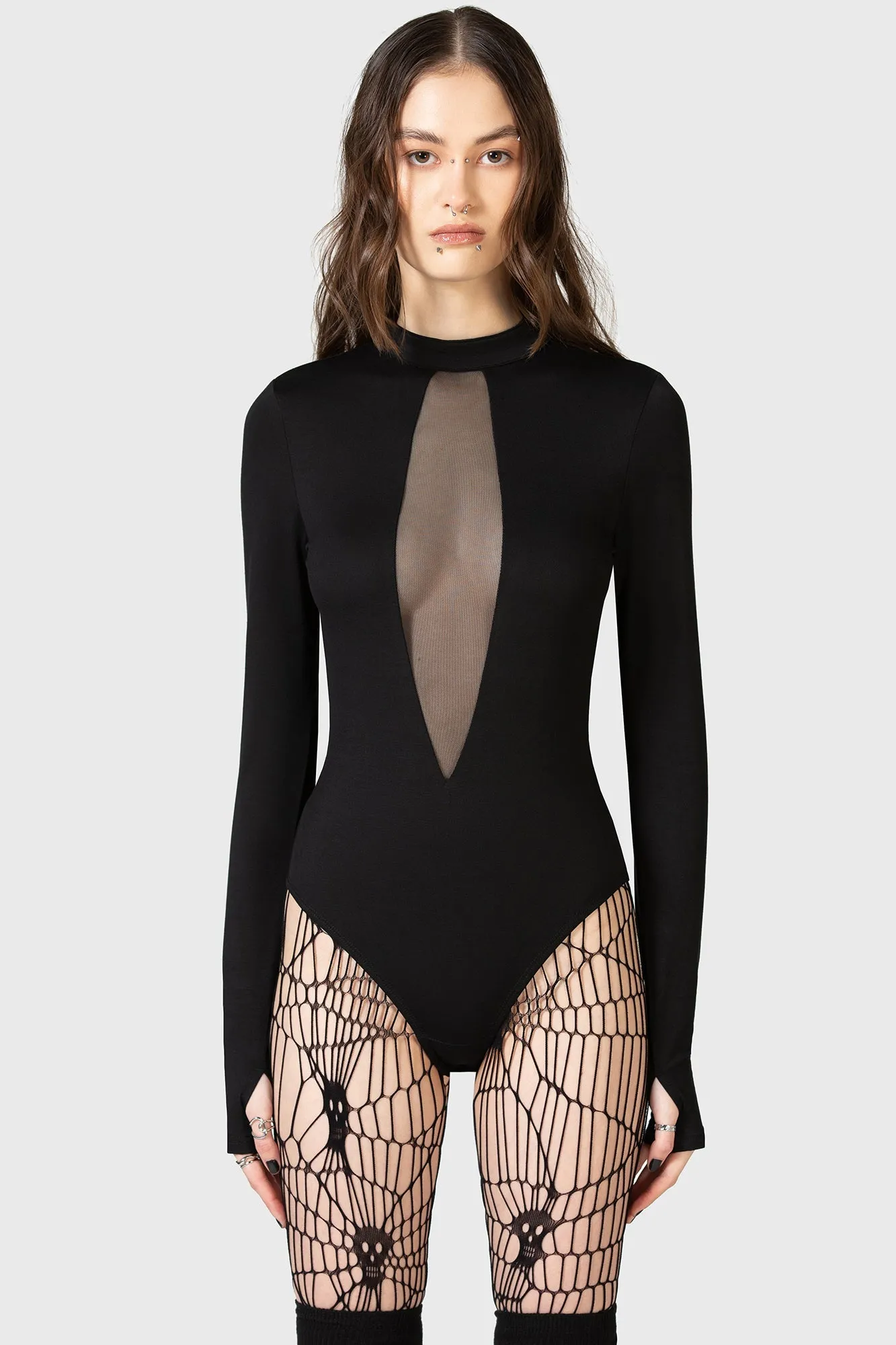 Intrinsic Nights Bodysuit sold by Killstar product image thumbnail 2