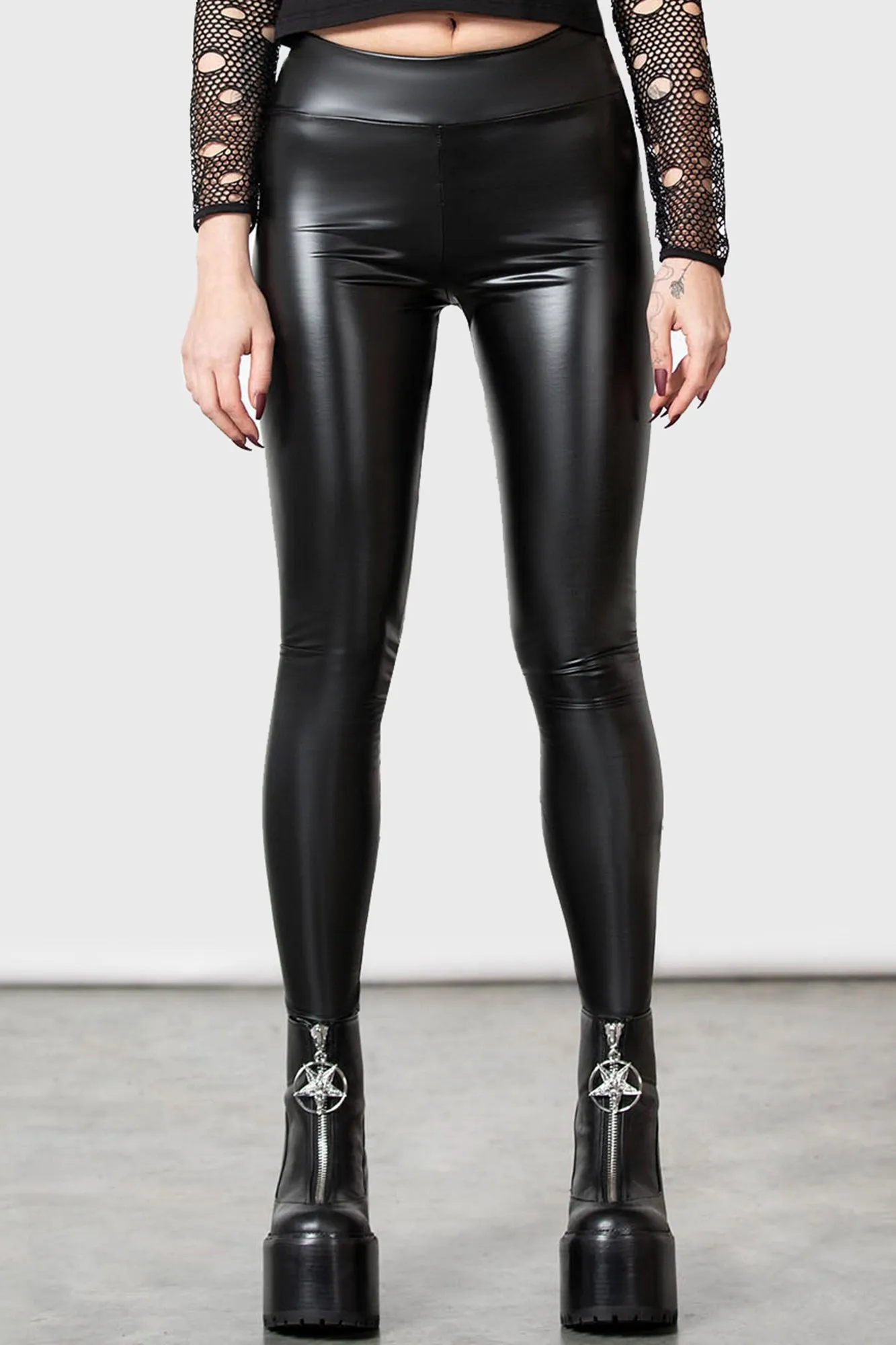 Haunted Vampiress Leggings sold by Killstar product image thumbnail 5