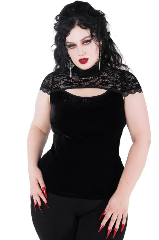 Eternally Yours Keyhole Top Resurrect sold by Killstar