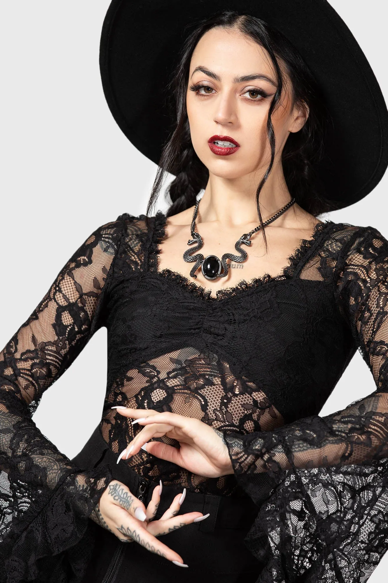 Dolor Top sold by Killstar product image thumbnail 4