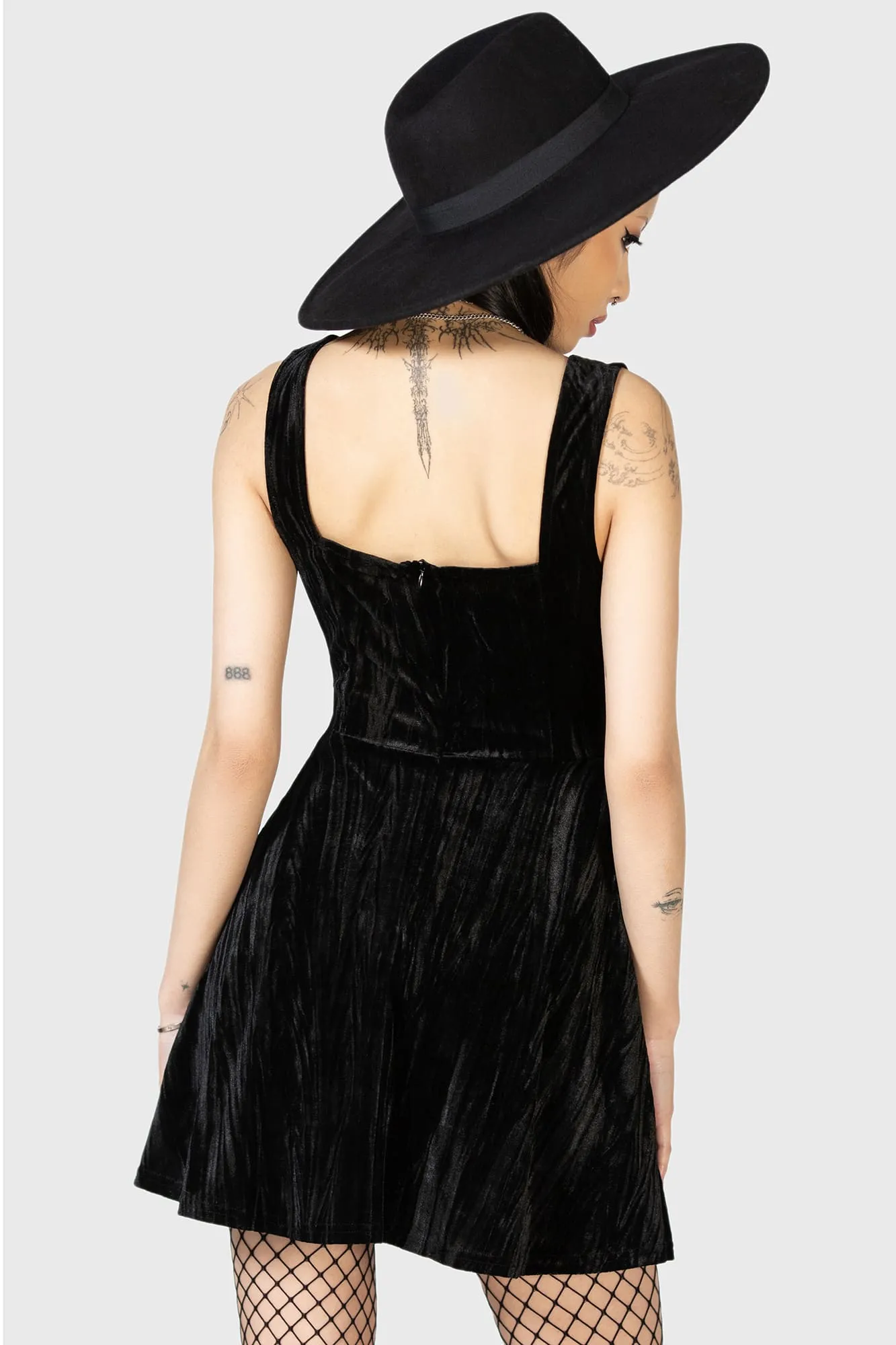 Evetta Mini Dress sold by Killstar product image thumbnail 4