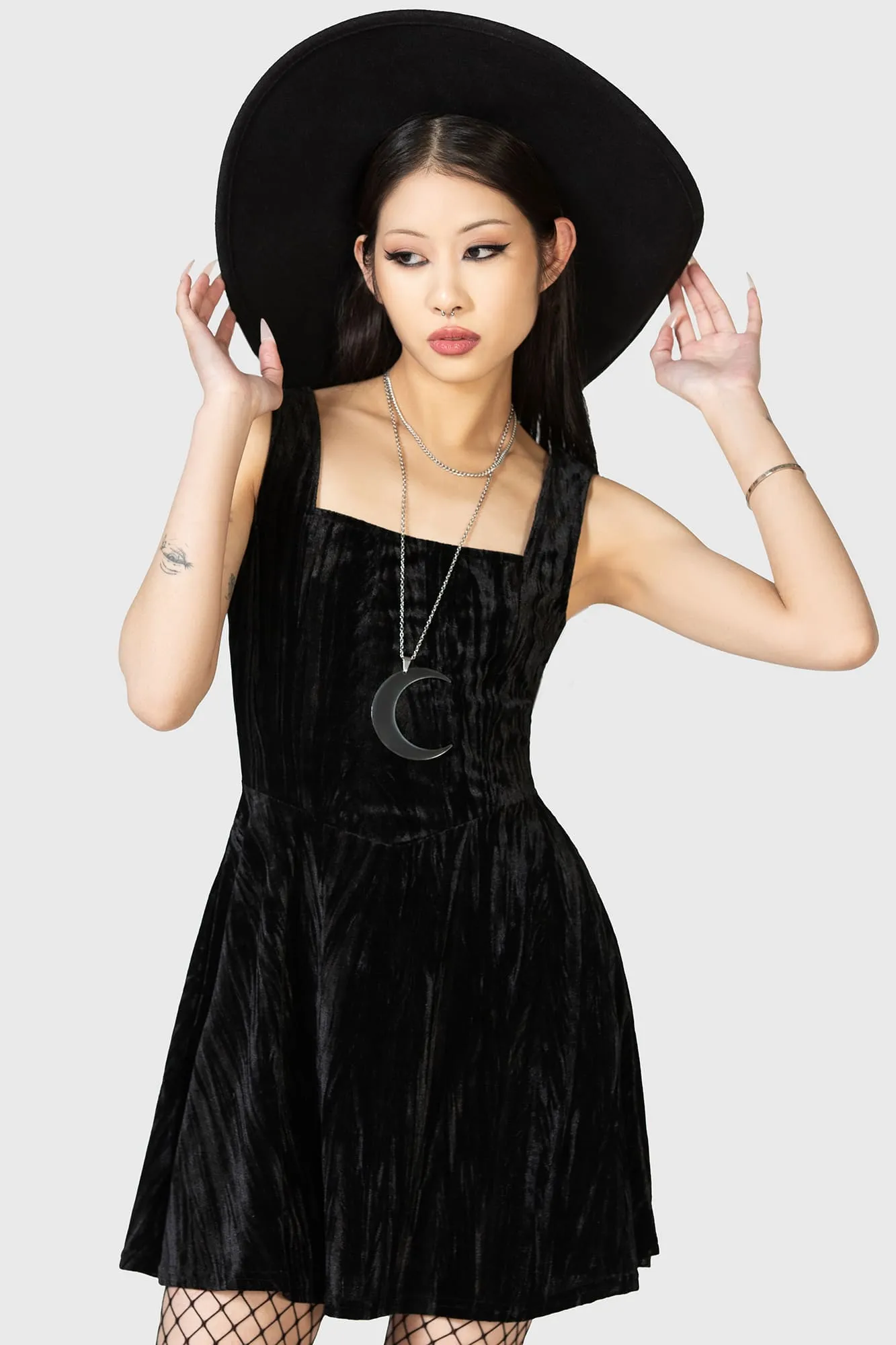 Evetta Mini Dress sold by Killstar