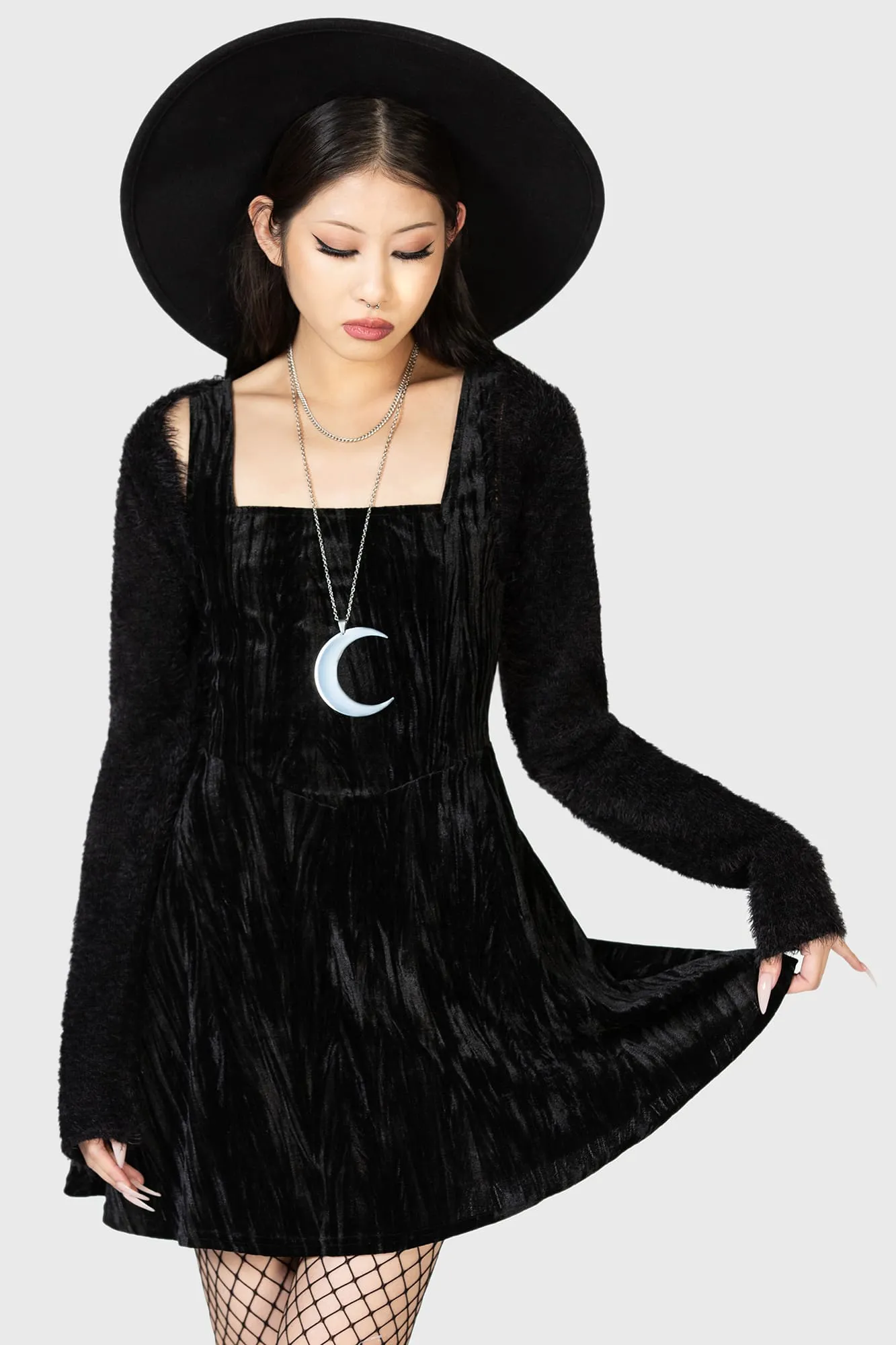 Evetta Mini Dress sold by Killstar product image thumbnail 3